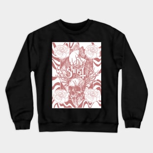 Skull with roses Crewneck Sweatshirt